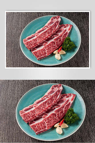 健康食物猪肉横高清图
