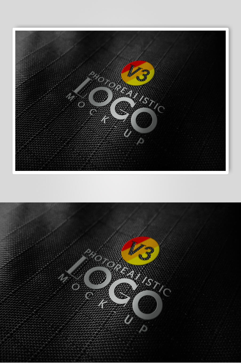简约时尚LOGO样机素材