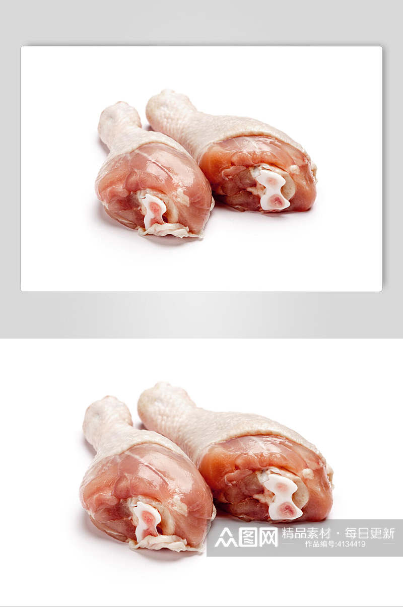 新鲜鸡肉食品摄影图片素材