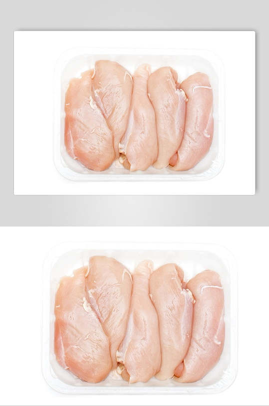 鸡胸肉鸡肉食品摄影图片