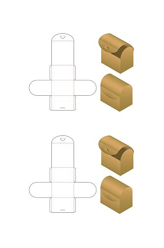 经典通用各式包装设计矢量图纸