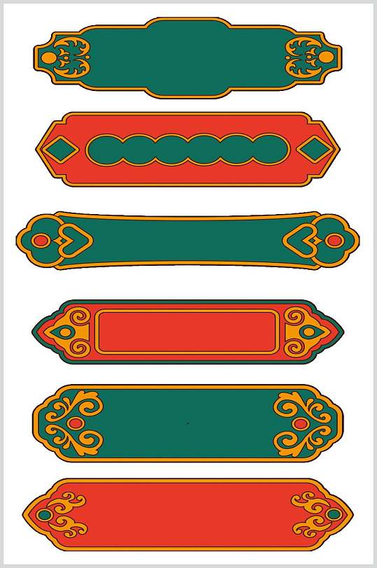 花纹长方形边框图片-花纹长方形边框设计素材-花纹长方形边框模板下载