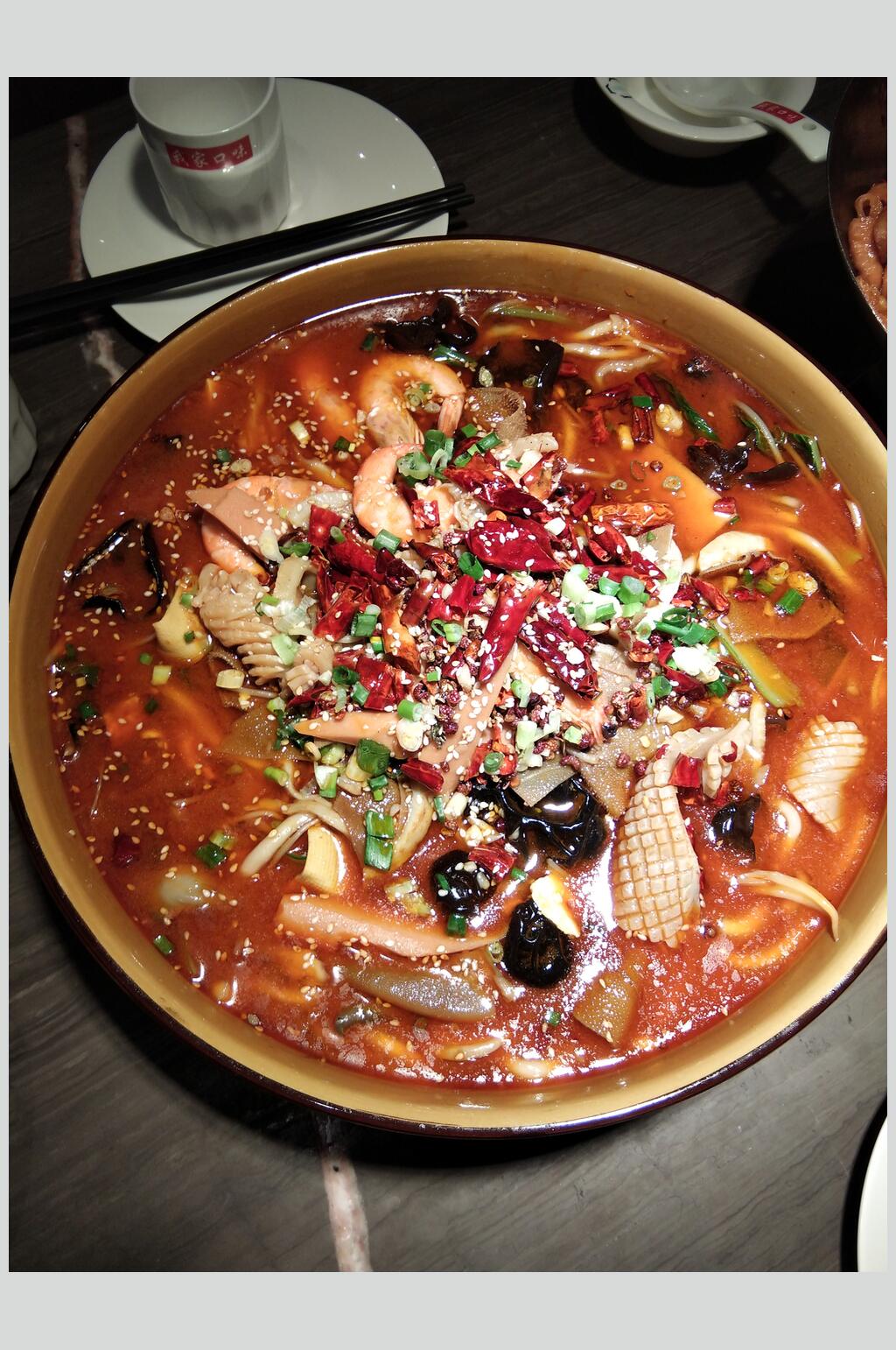 招牌香辣美味冒菜实拍美食高清图片素材