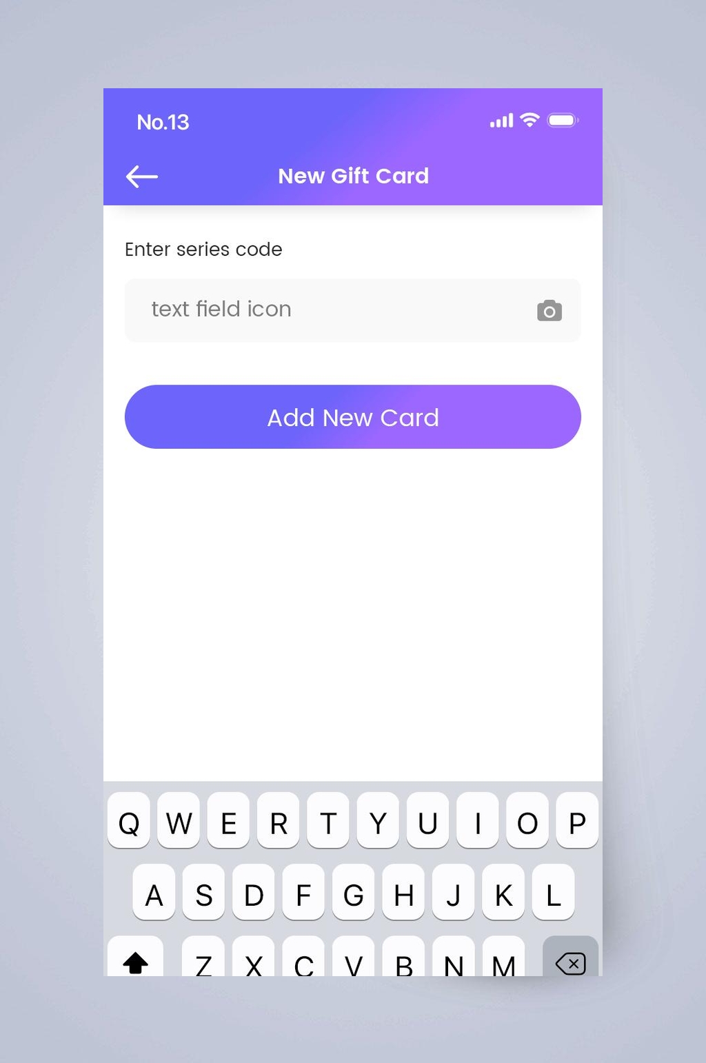 椭圆形键盘音乐艺术APP手机界面素材