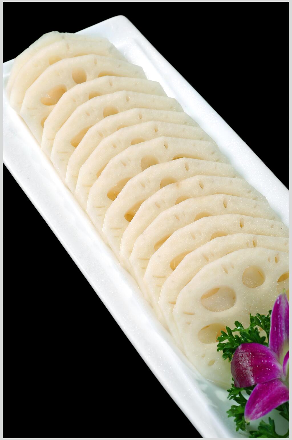 藕片麻辣烫配菜图片素材