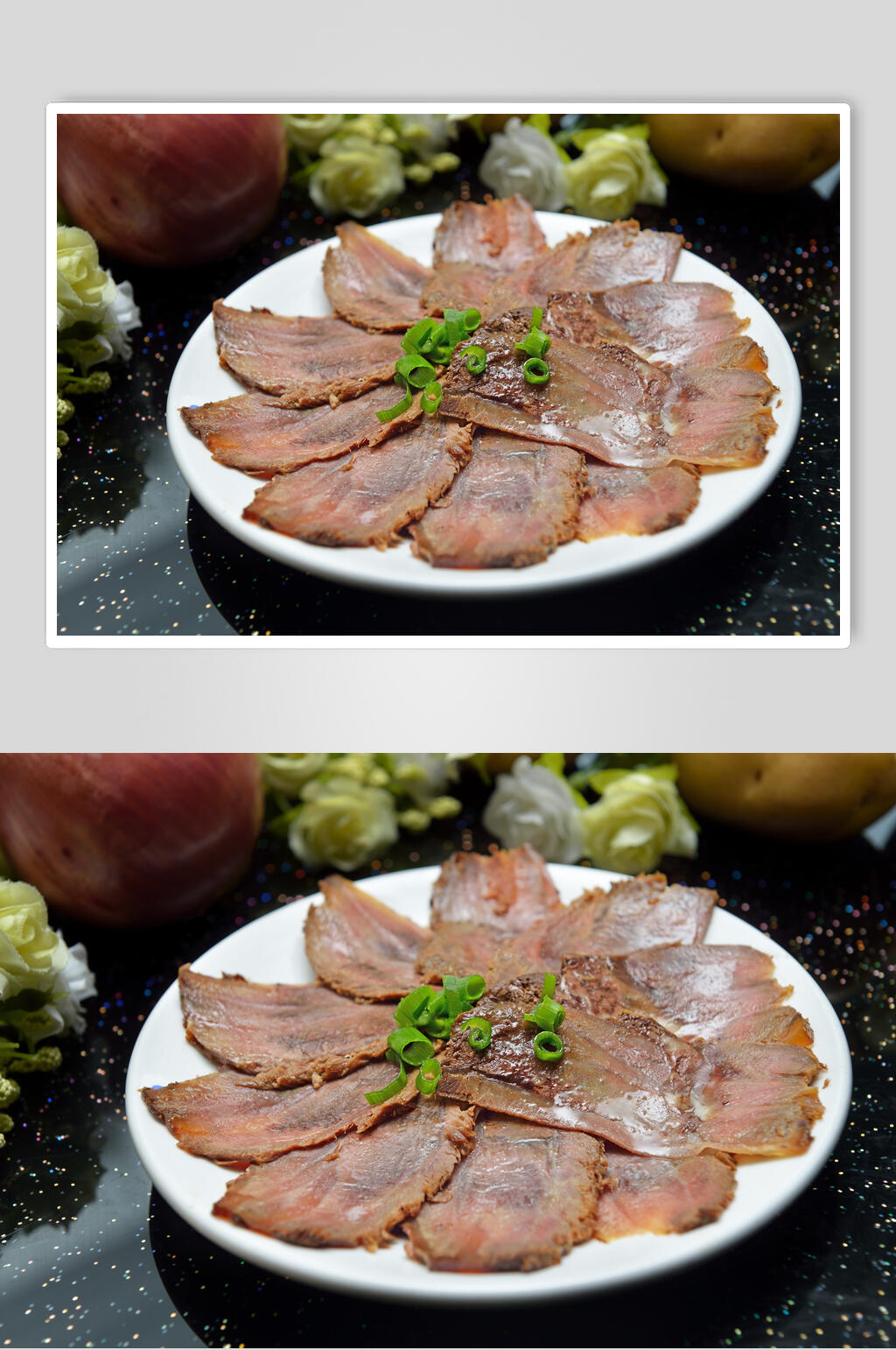 大气卤肉片卤味美食图片素材