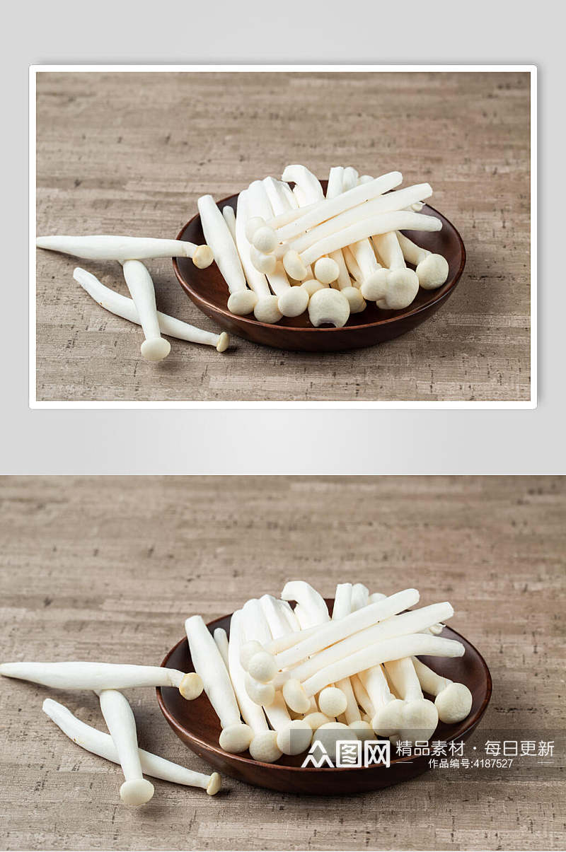 创意海鲜菇麻辣烫配菜图片素材