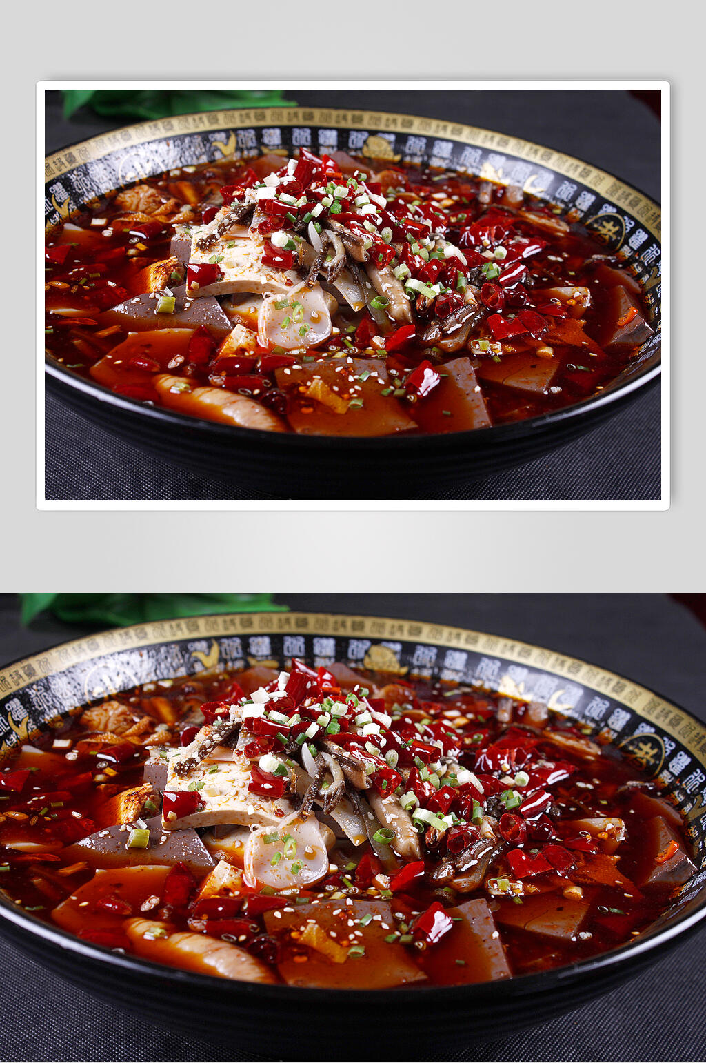 大气毛血旺冒菜实拍美食图片素材
