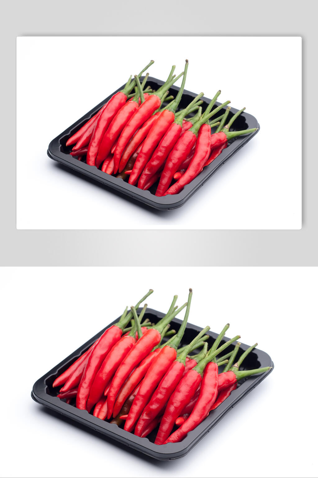 黑色盘子红辣椒蔬菜图片素材