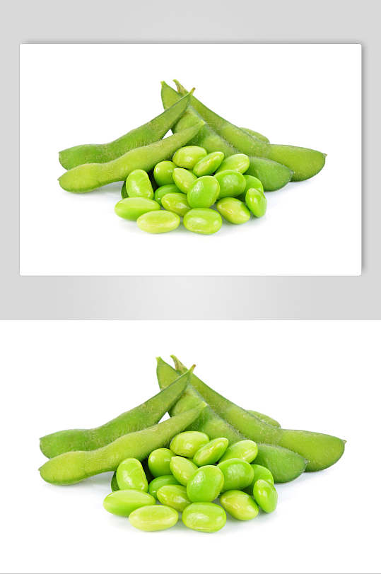 绿色毛豆蔬菜图片