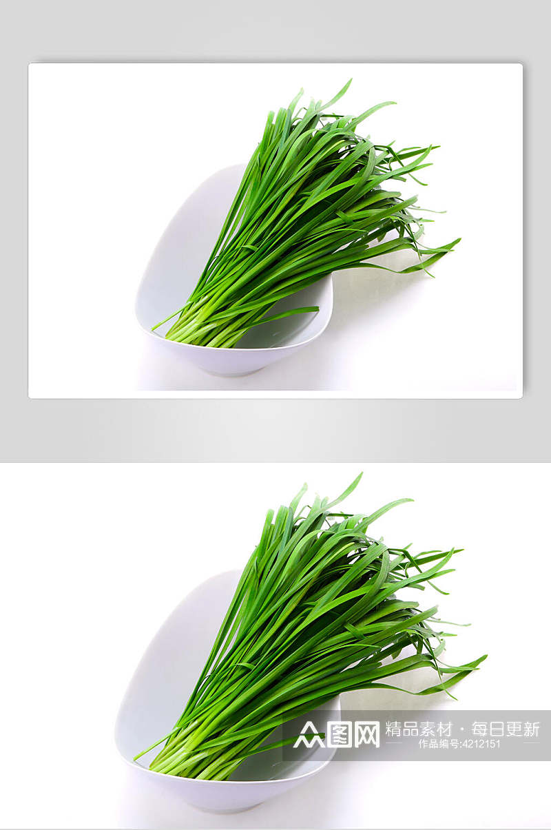 韭菜蔬菜高清摄影图片素材