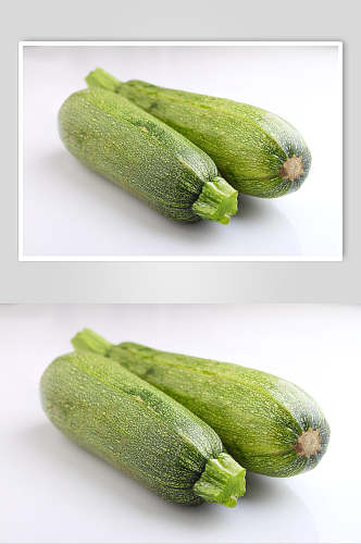 新鲜美味青南瓜蔬菜图片