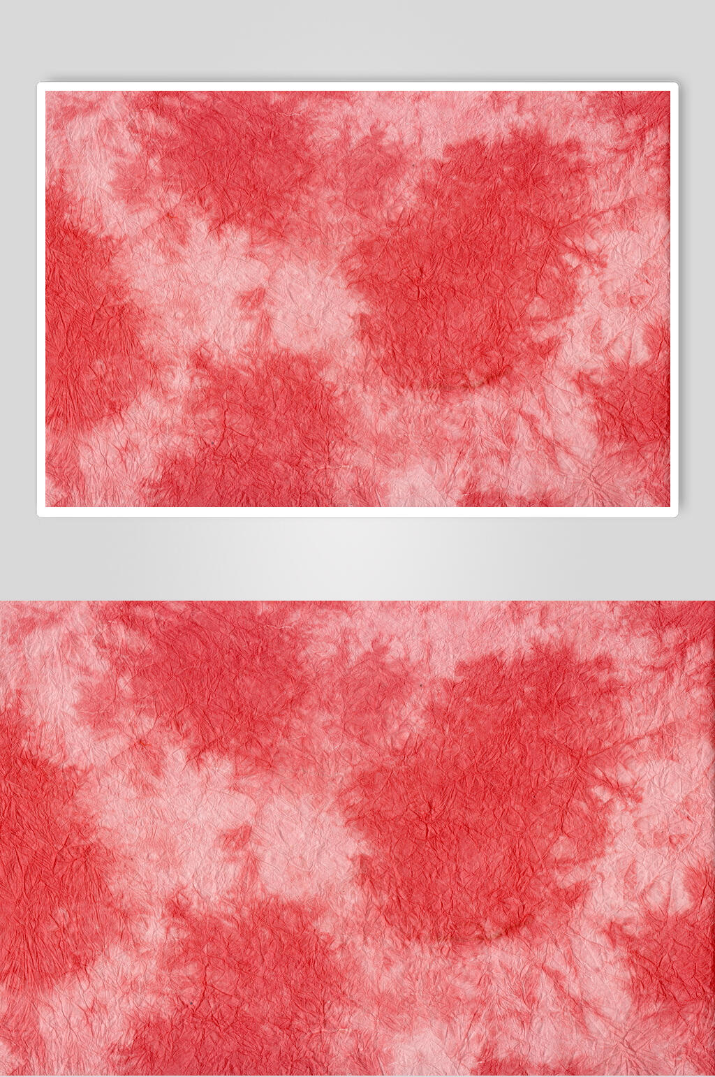 红色扎染地毯布纹布料贴图