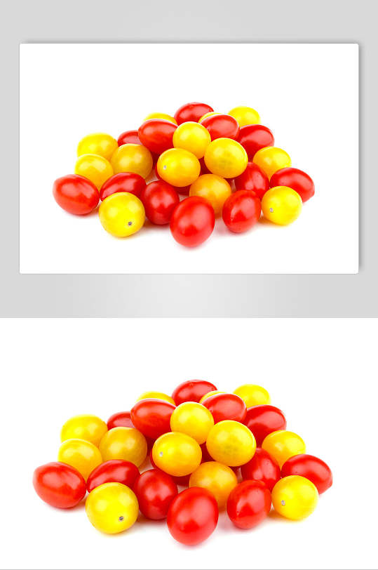 红黄西红柿蔬菜图片