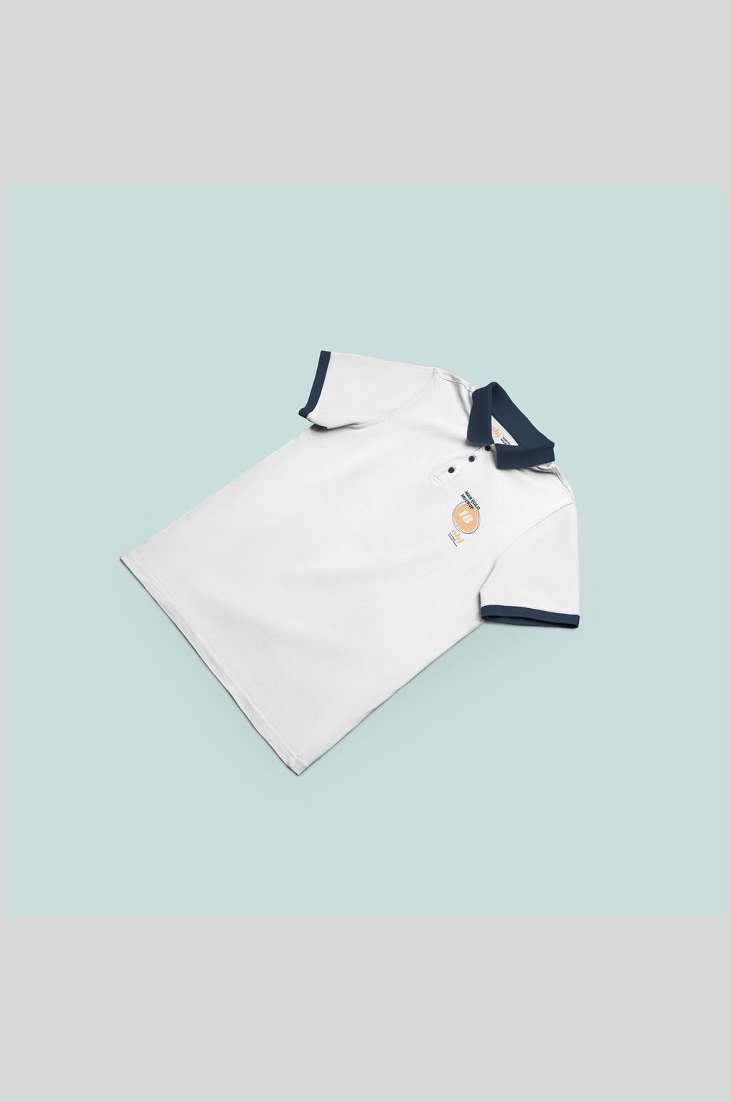简约设计polo短袖展示样机素材