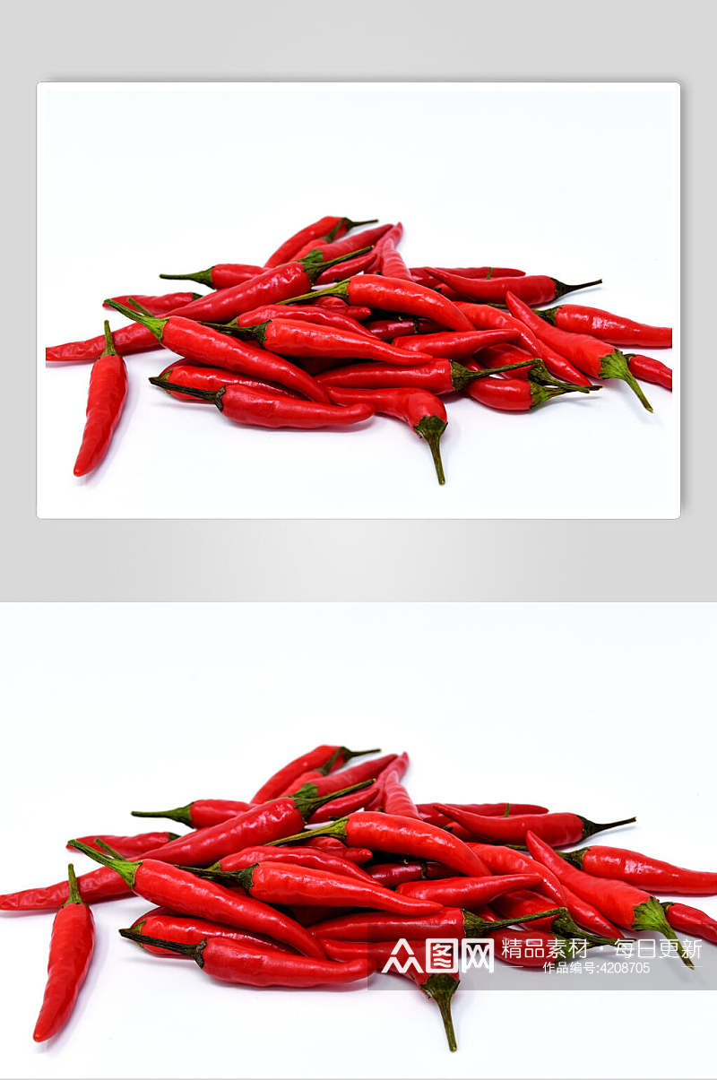 辣味十足红辣椒蔬菜图片素材