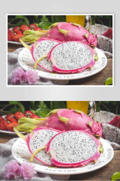 火龙果水果高清食物图片