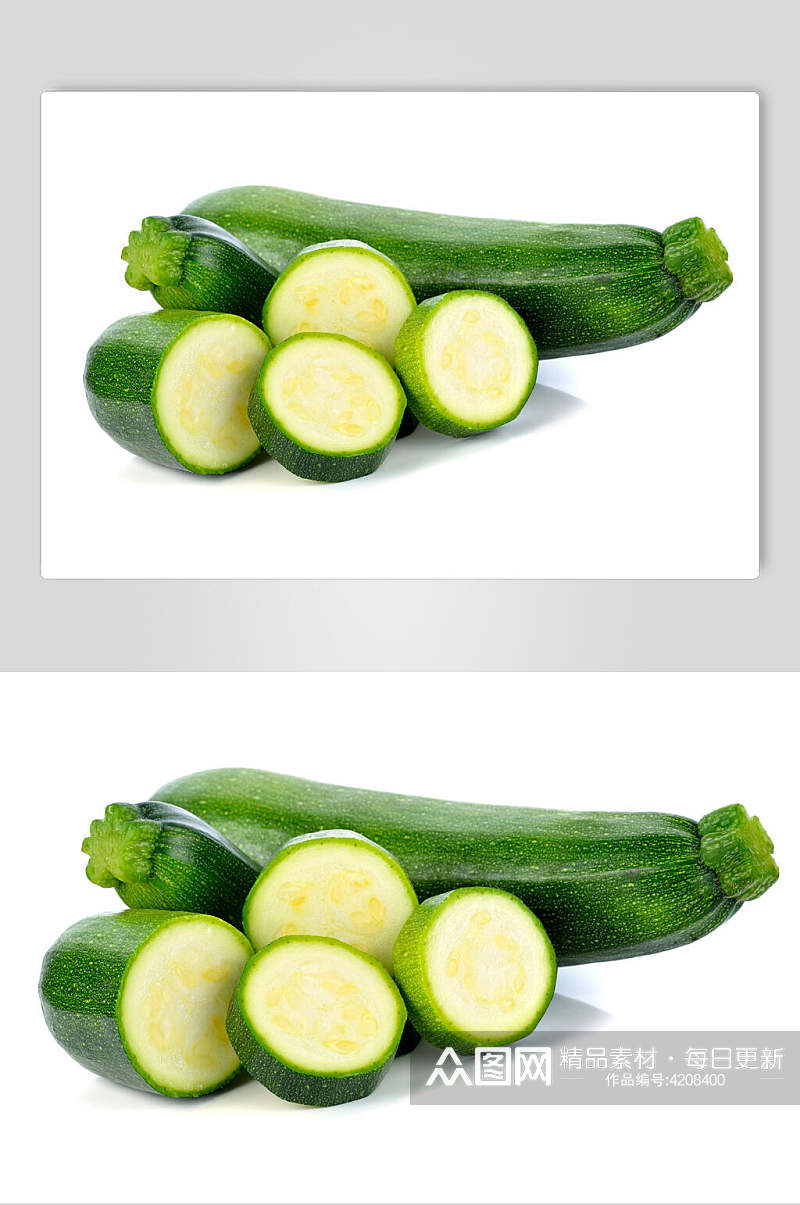 绿皮青南瓜蔬菜图片素材