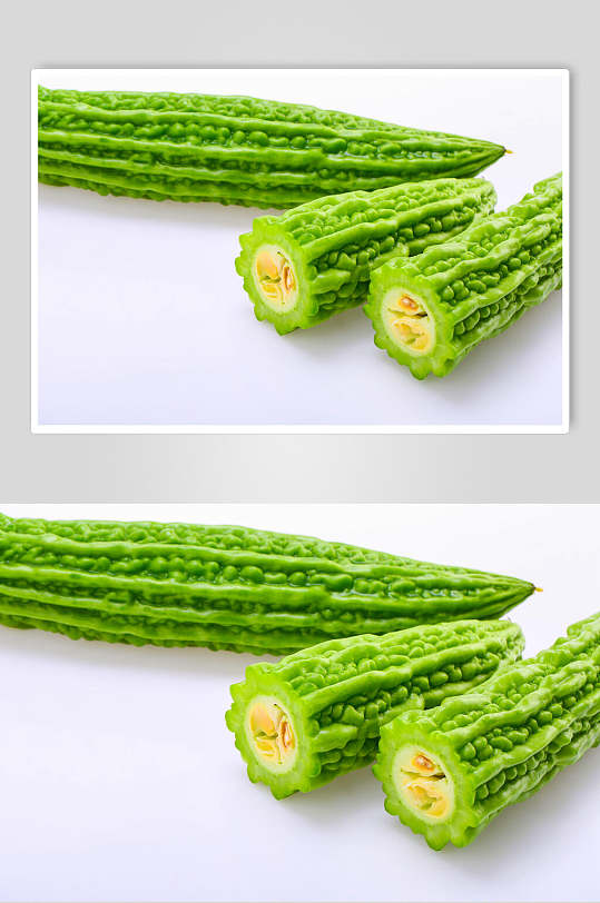 创意大气苦瓜蔬菜图片