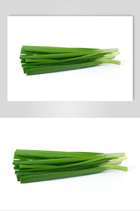 新鲜绿色韭菜蔬菜高清摄影图片