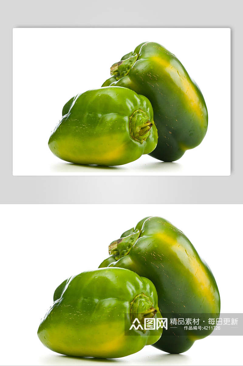美味青椒青椒蔬菜实拍图片素材
