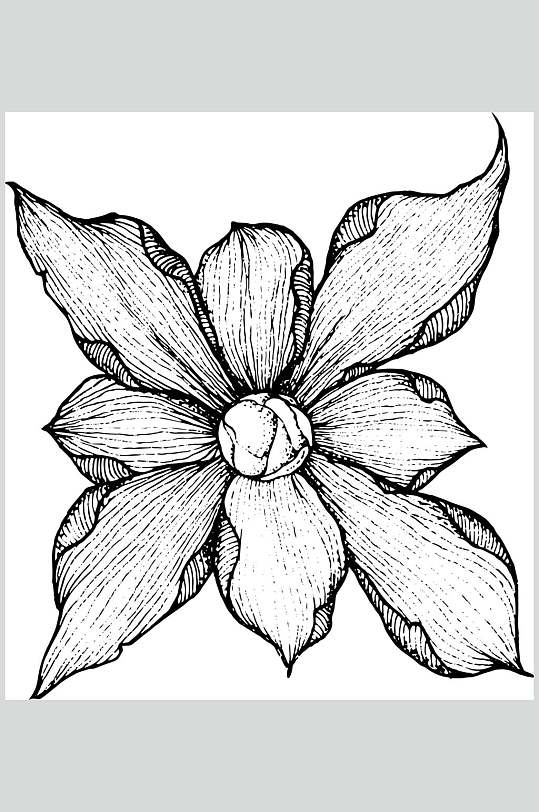 简笔画黑笔画图片-简笔画黑笔画素材下载-众图网