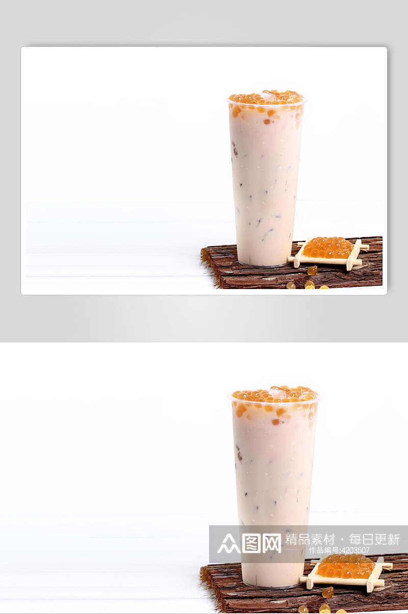 创意奶茶果汁甜品图片素材