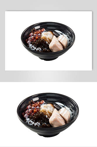 芋头红豆甜品糖水食物图片