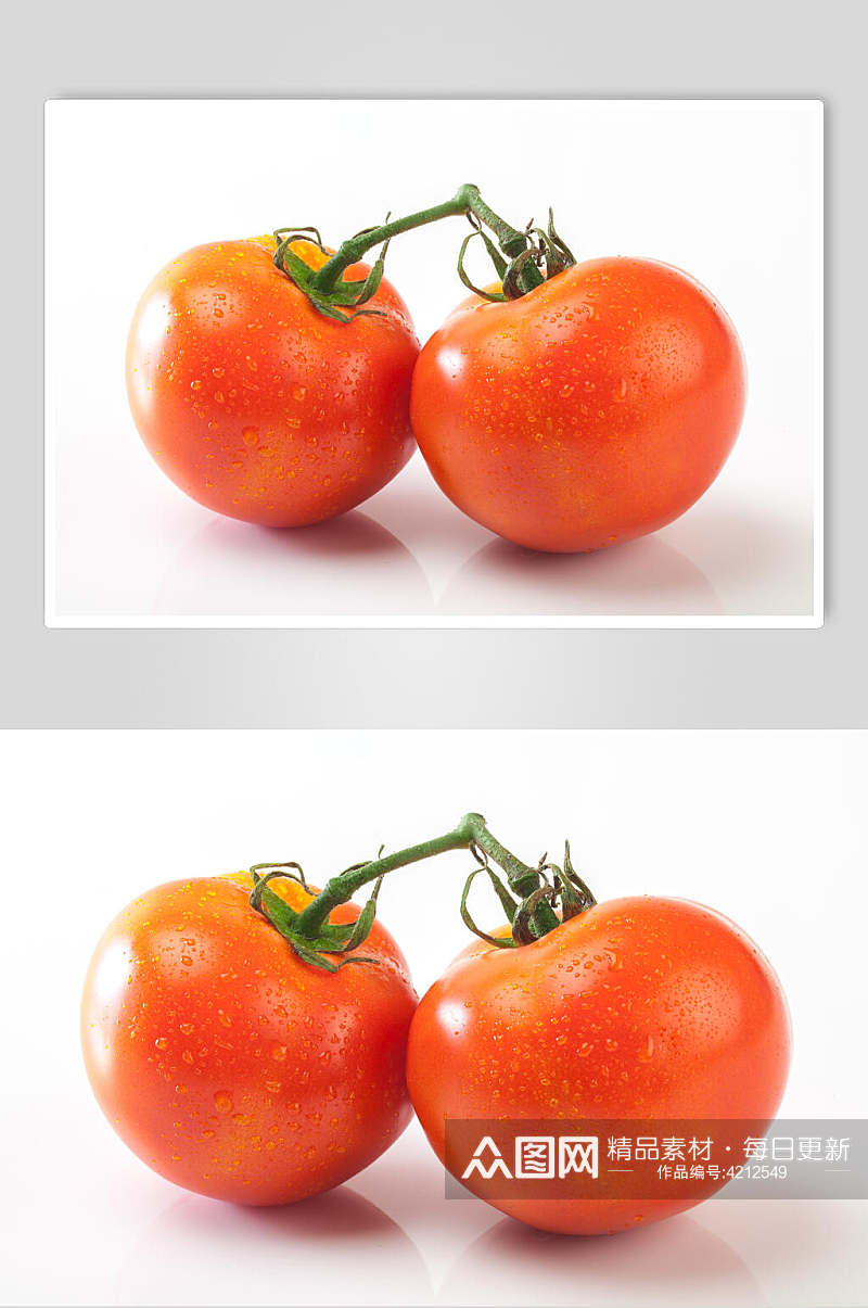 高端新鲜西红柿西红柿蔬菜图片素材
