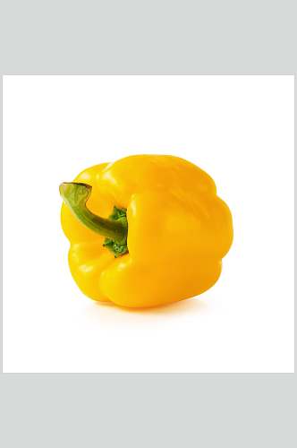 黄色一个彩椒蔬菜图片