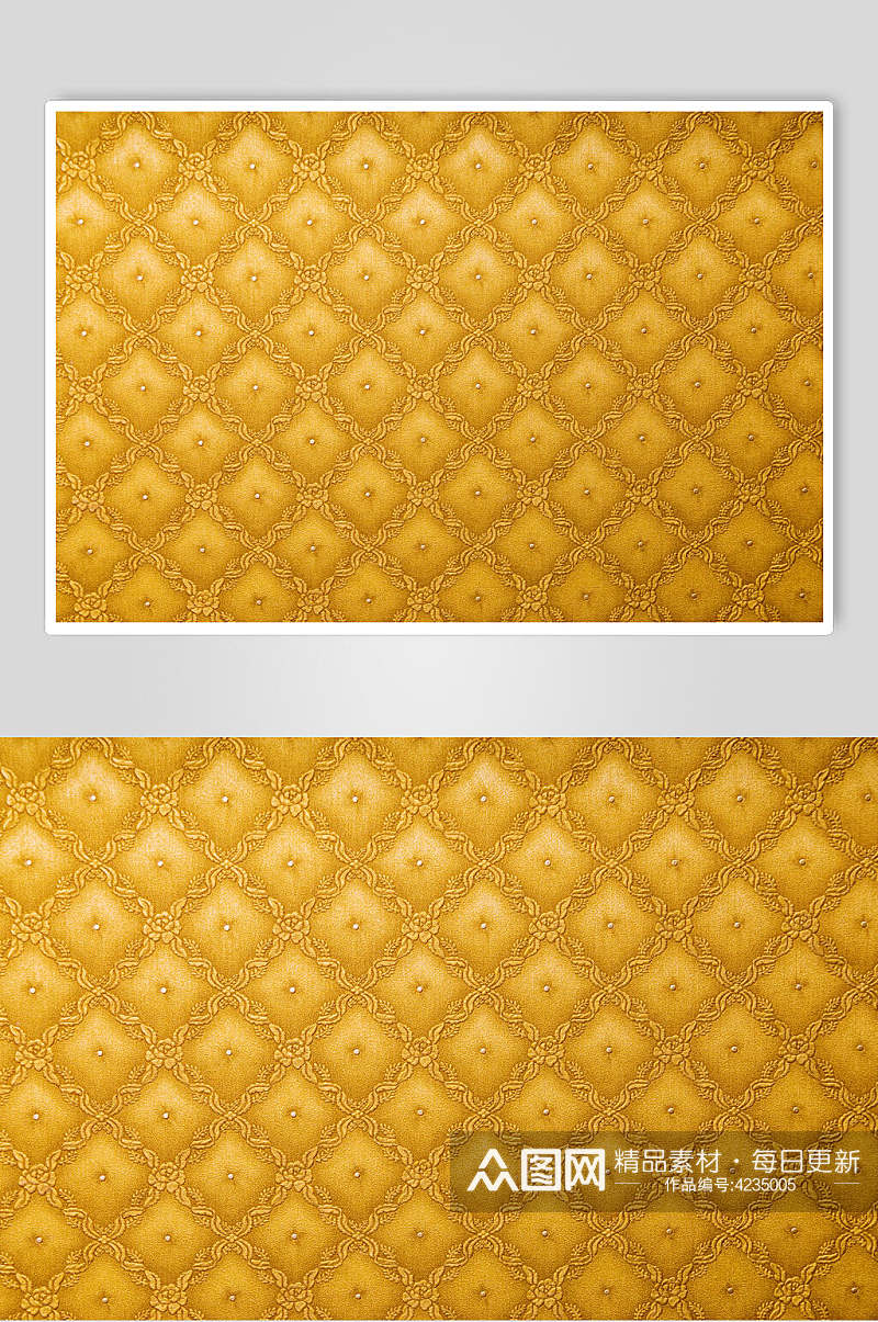 黄色地毯布纹布料贴图素材