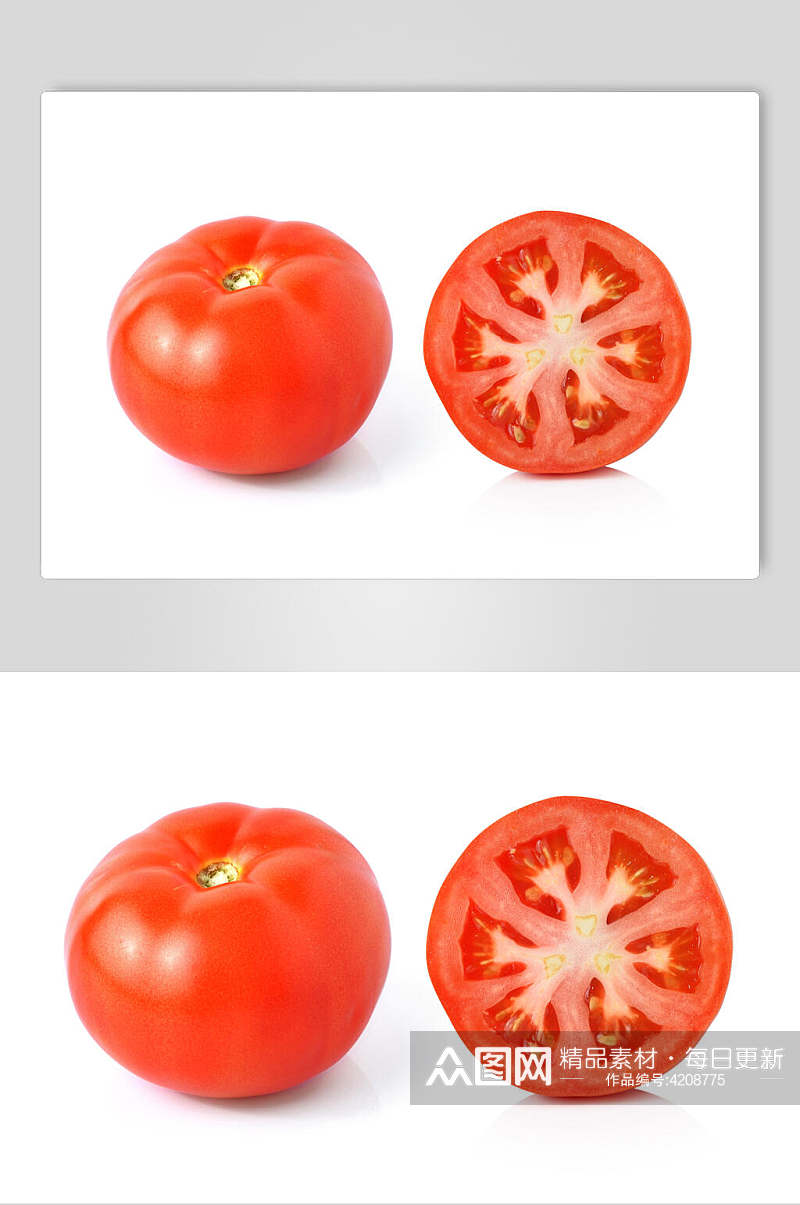 漂亮的西红柿蔬菜图片素材