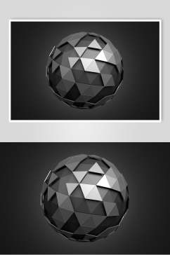 球形几何立体图片
