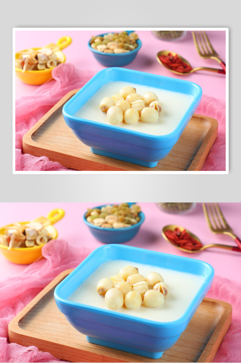 白果甜品糖水美食实拍图片素材