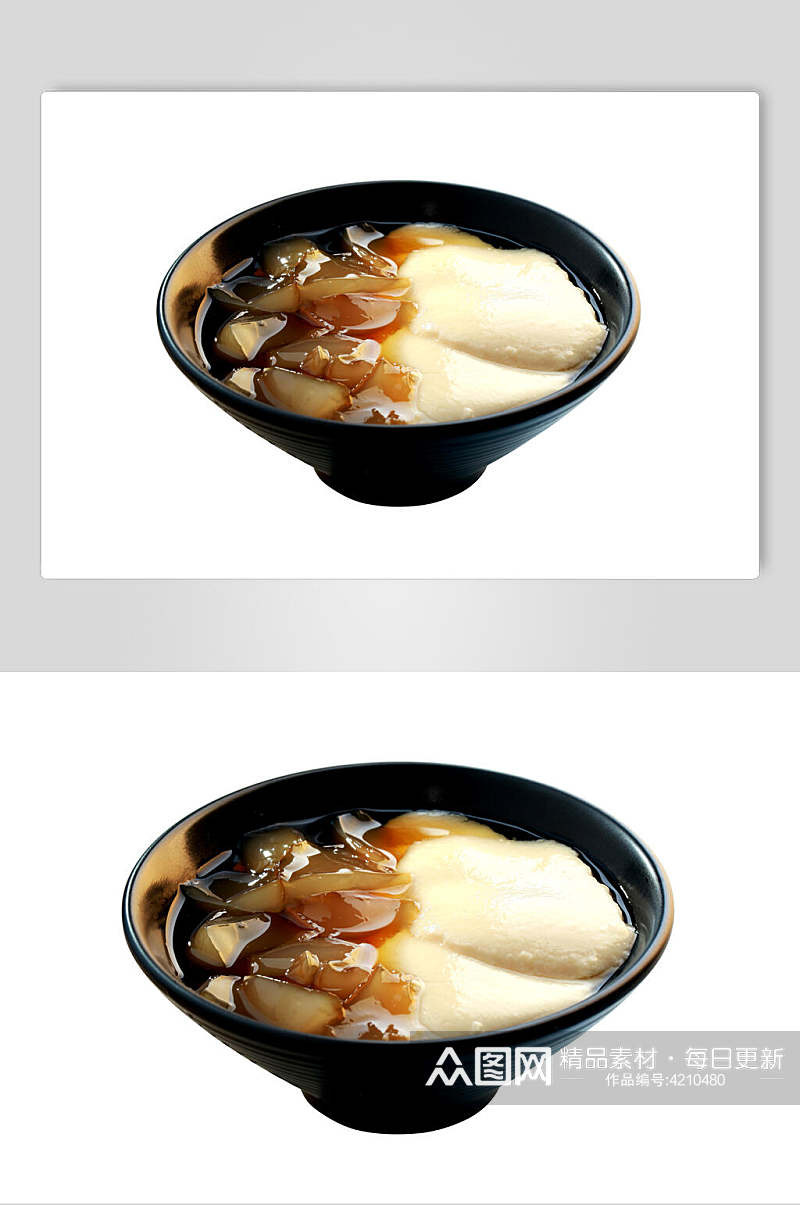 豆腐花甜品糖水食物图片素材