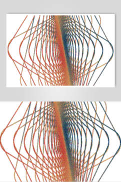 时尚线条简约抽象线性图形矢量素材