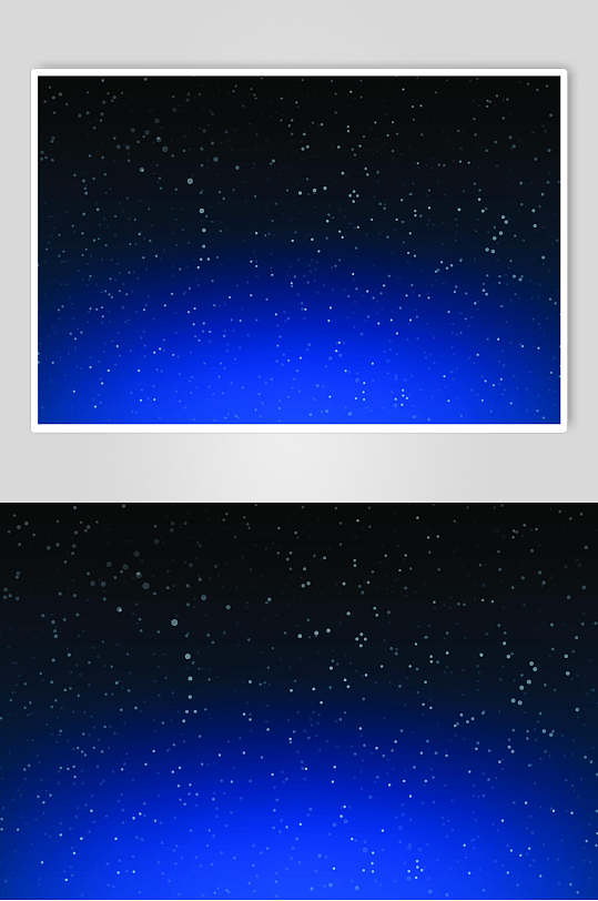 黑蓝渐变大气高端星空太空矢量素材