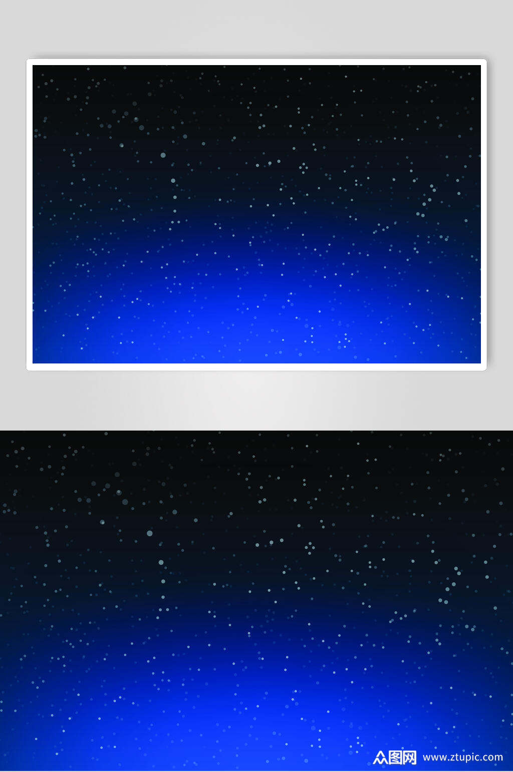 黑蓝渐变大气高端星空太空矢量素材素材