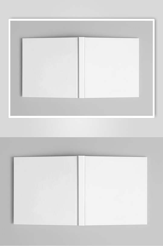 画册书封方型书籍精装贴图样机