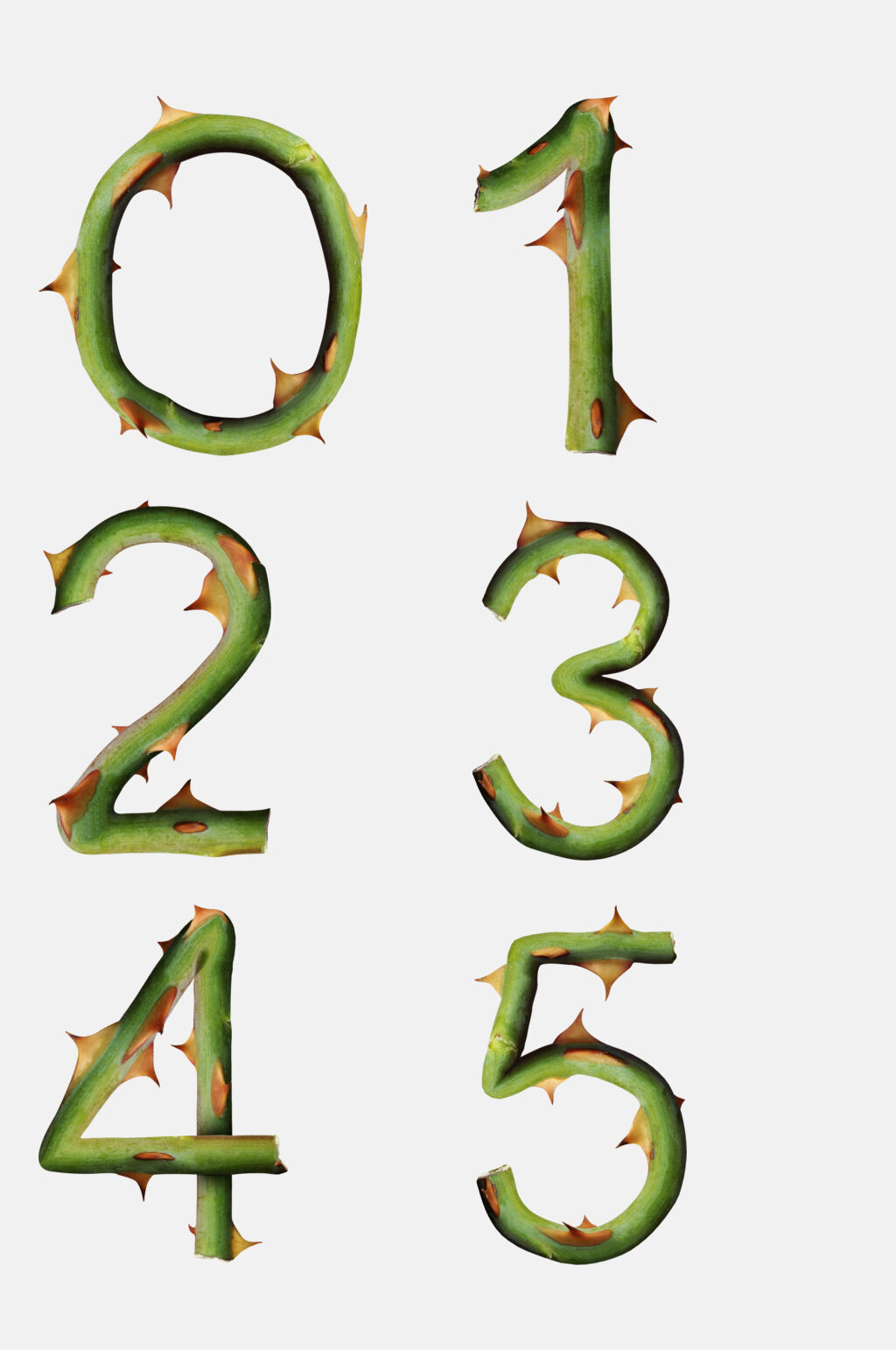 012345数字字母免抠素材素材