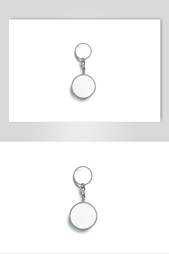 圆形挂件钥匙扣样机