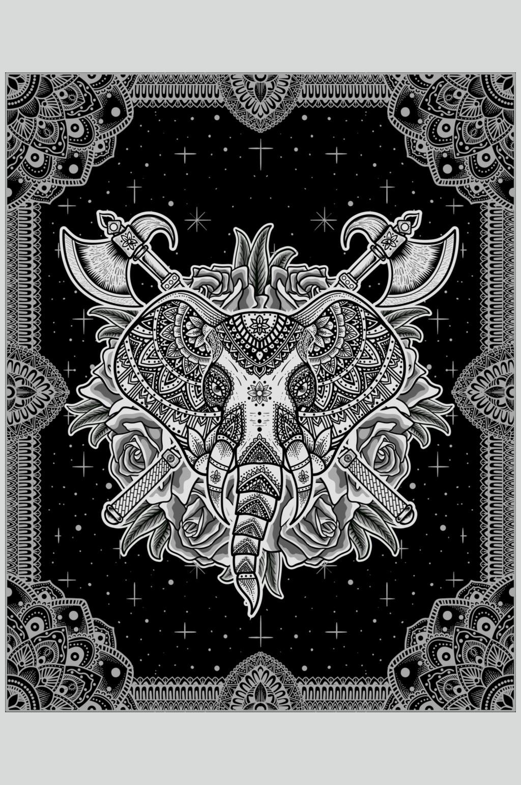 红白简约时尚复古装饰绘画矢量素材素材