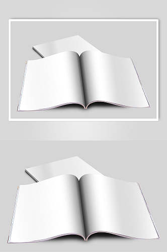 创新经典文艺精装书籍贴图样机