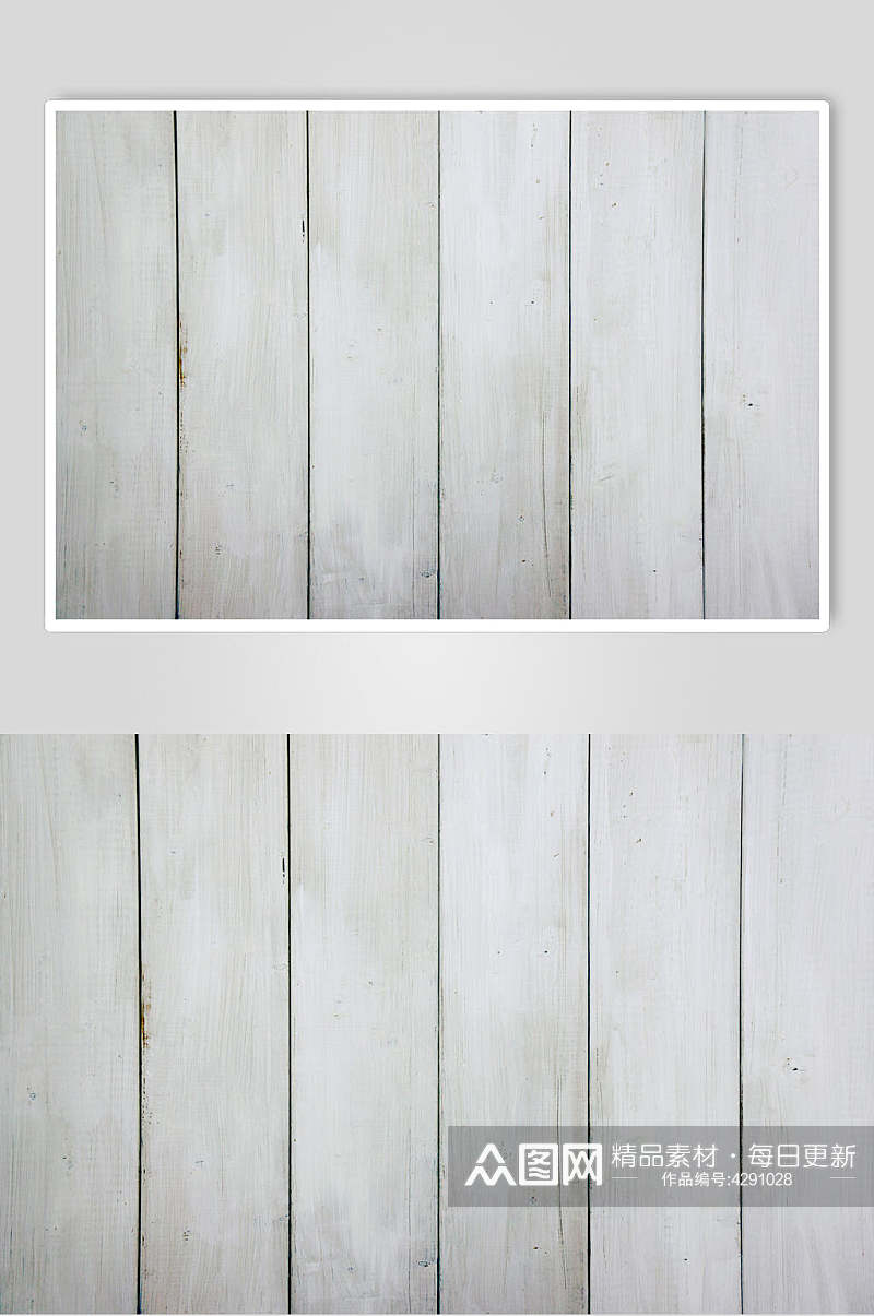 白色宽木板背景图片素材