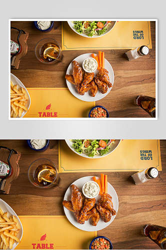 鸡腿食物图片