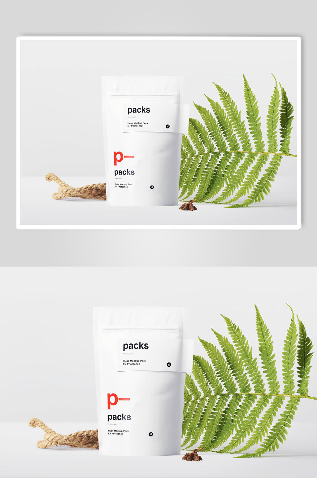 近景高清植物品牌设计物料样机素材