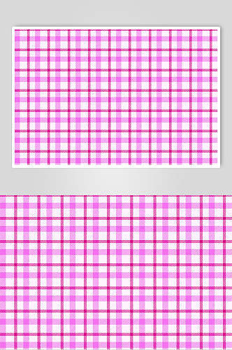 粉色格子英伦彩色格子图案矢量素材