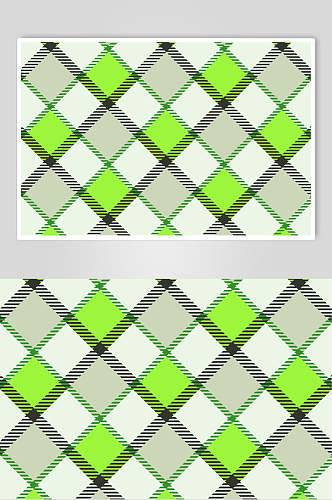 条纹方形英伦彩色格子图案矢量素材