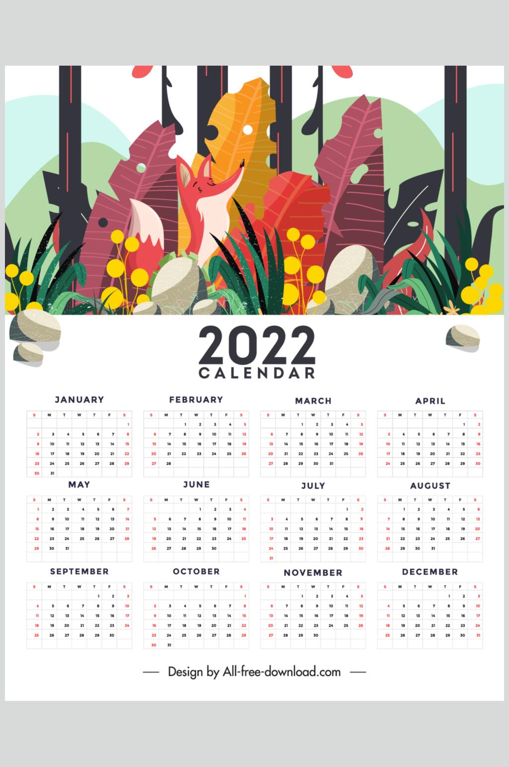 近景高清数字叶子黄色虎年挂历素材