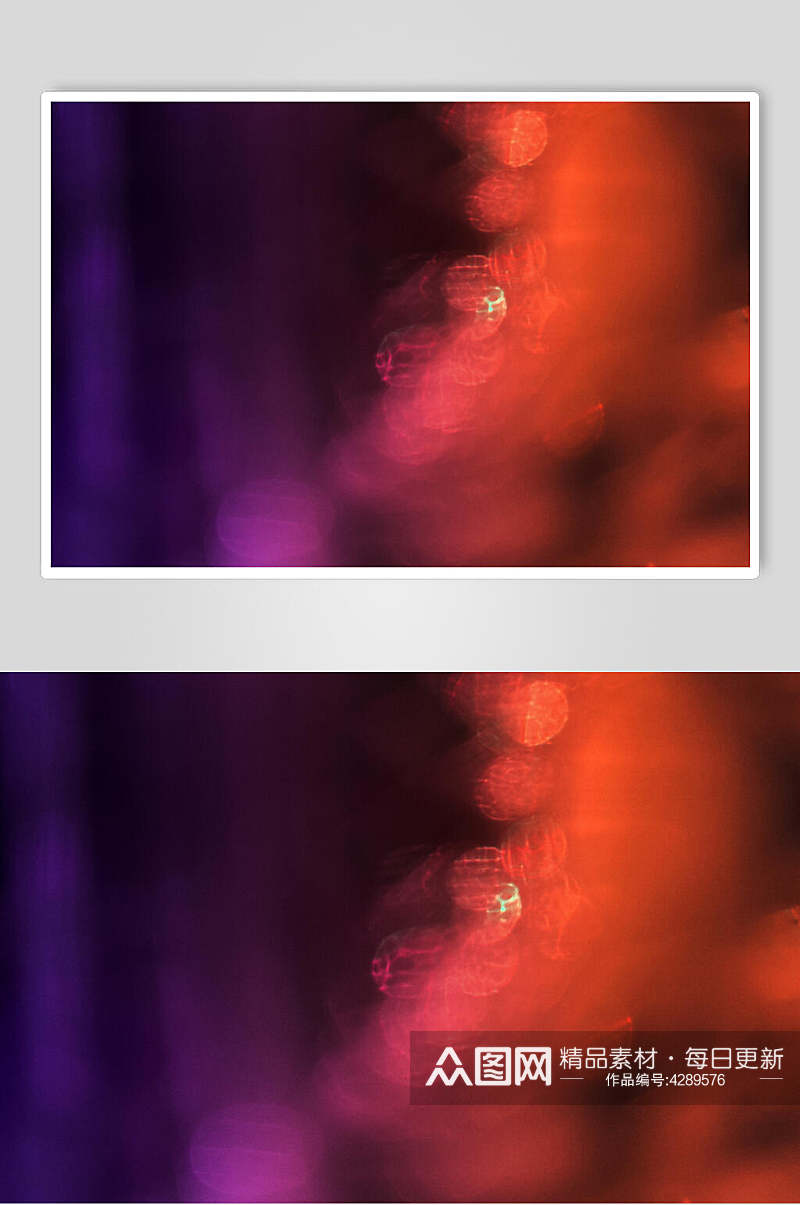 迷幻红紫模糊漏光叠层图片素材